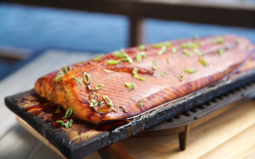 planked salmon - Grilled Salmon Recipes