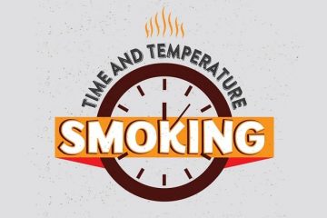 Electric smoker smoking times & temps chart
