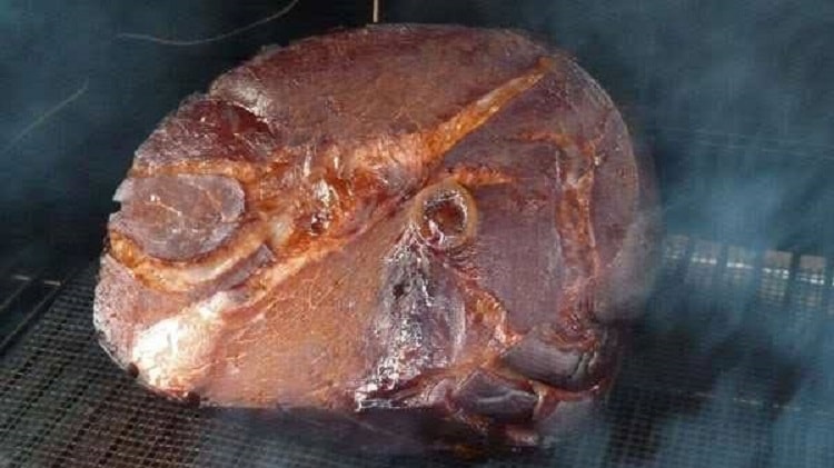 How to smoke fresh ham