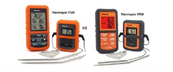 ThermoPro TP20 vs TP-08 and The Best BBQ Smoker Thermometers