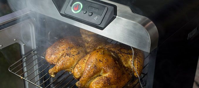 charbroil deluxe electric smoker