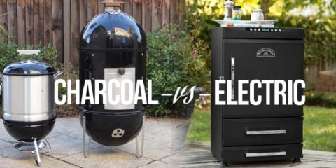 Electric and Charcoal Smoker
